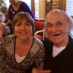 Friends of the Elderly Visiting Friends volunteer and elderly friends