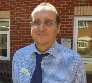 Andy Cumper, Manager of Bernard Sunley in Woking