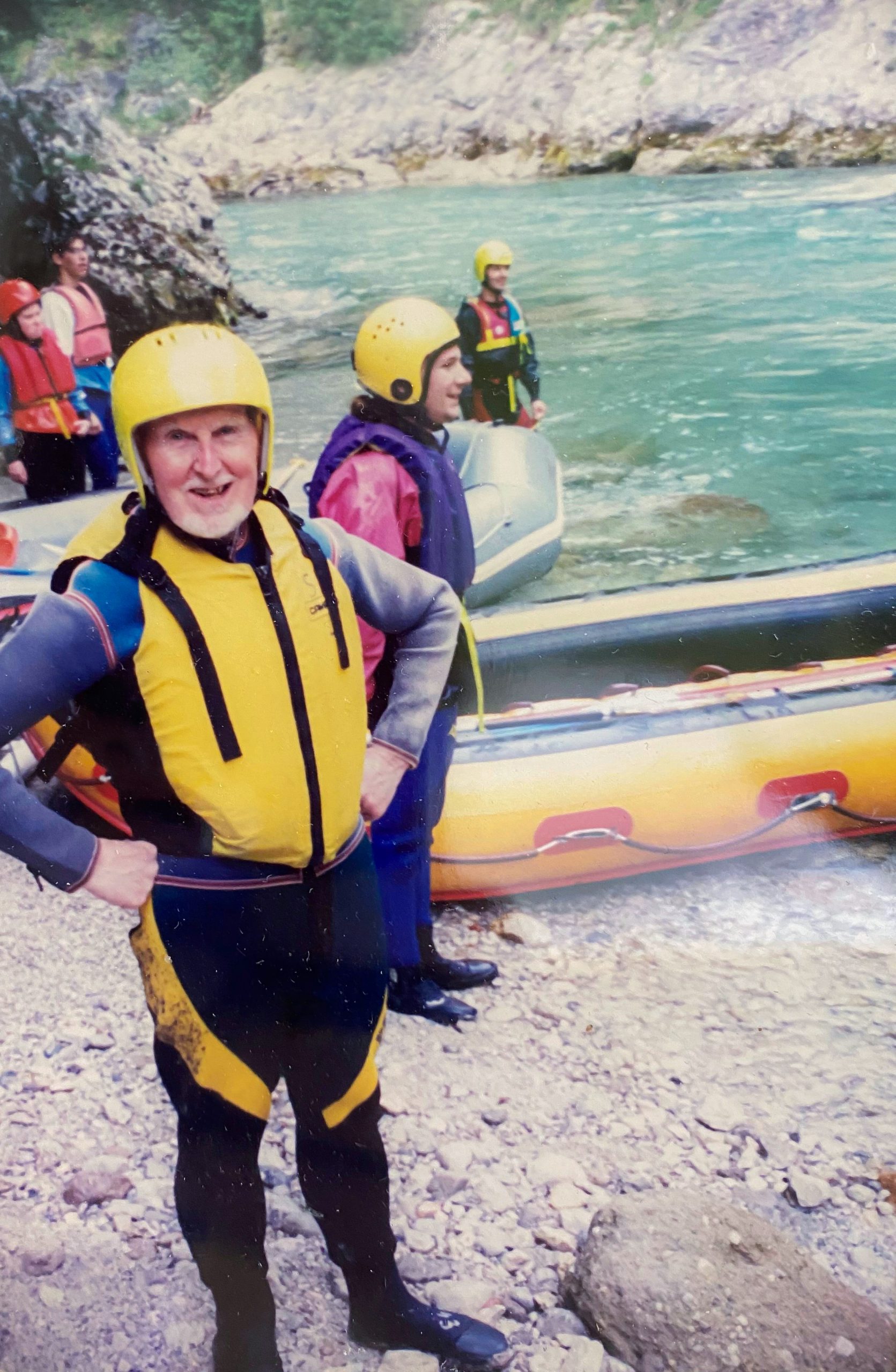 Woking resident Brian hiking in Austria