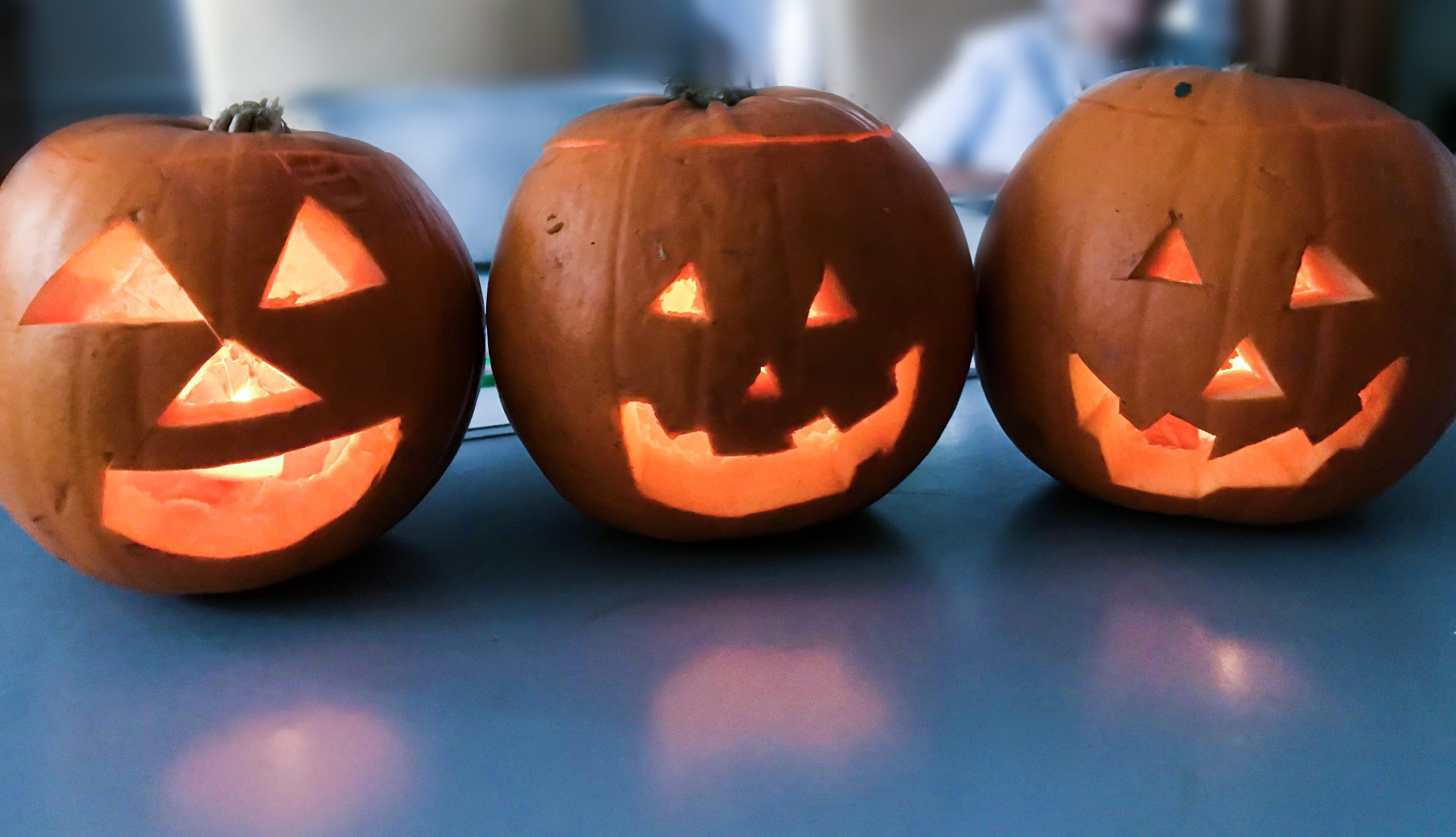 Carved pumpkins