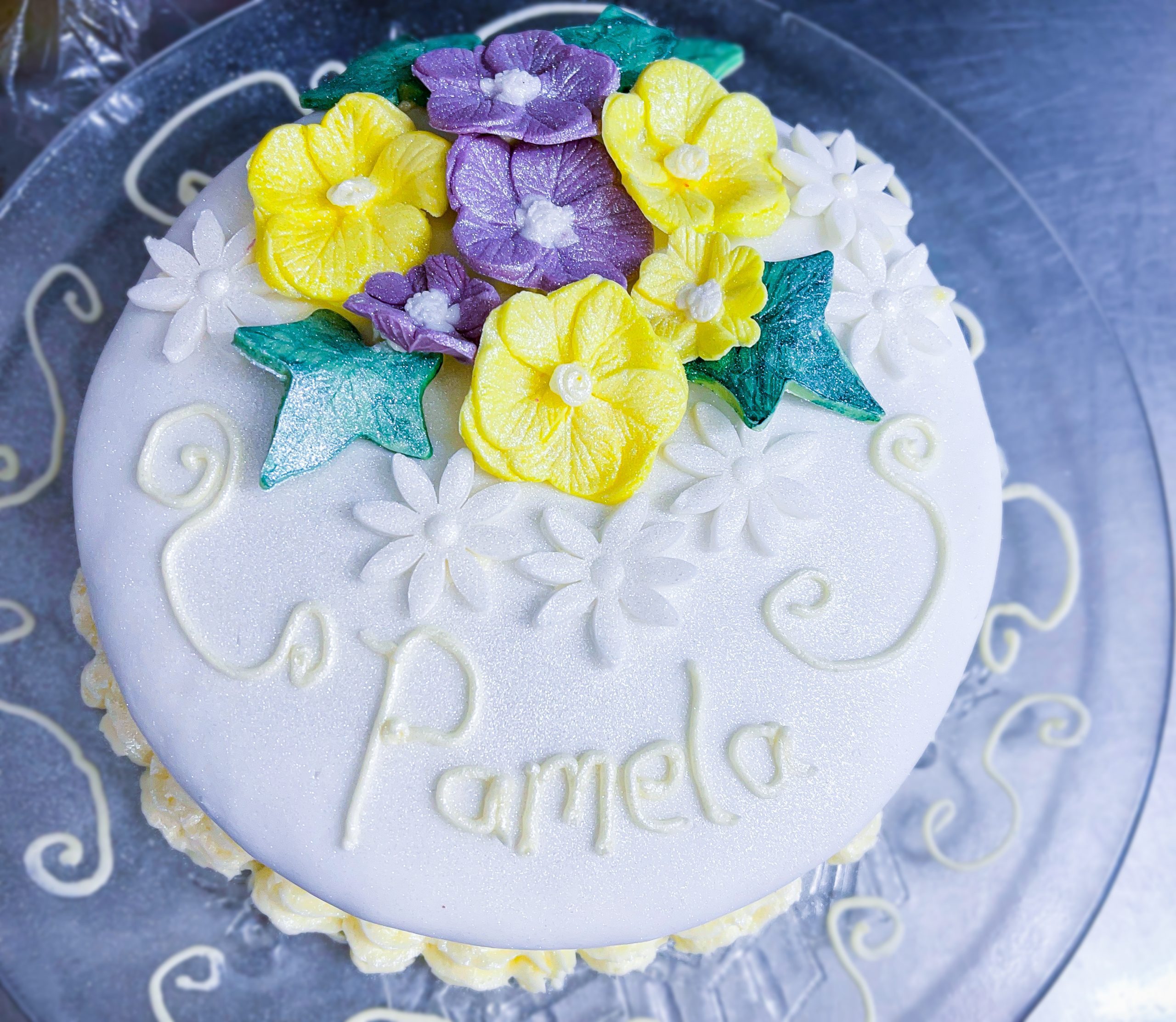 Pamela's birthday cake