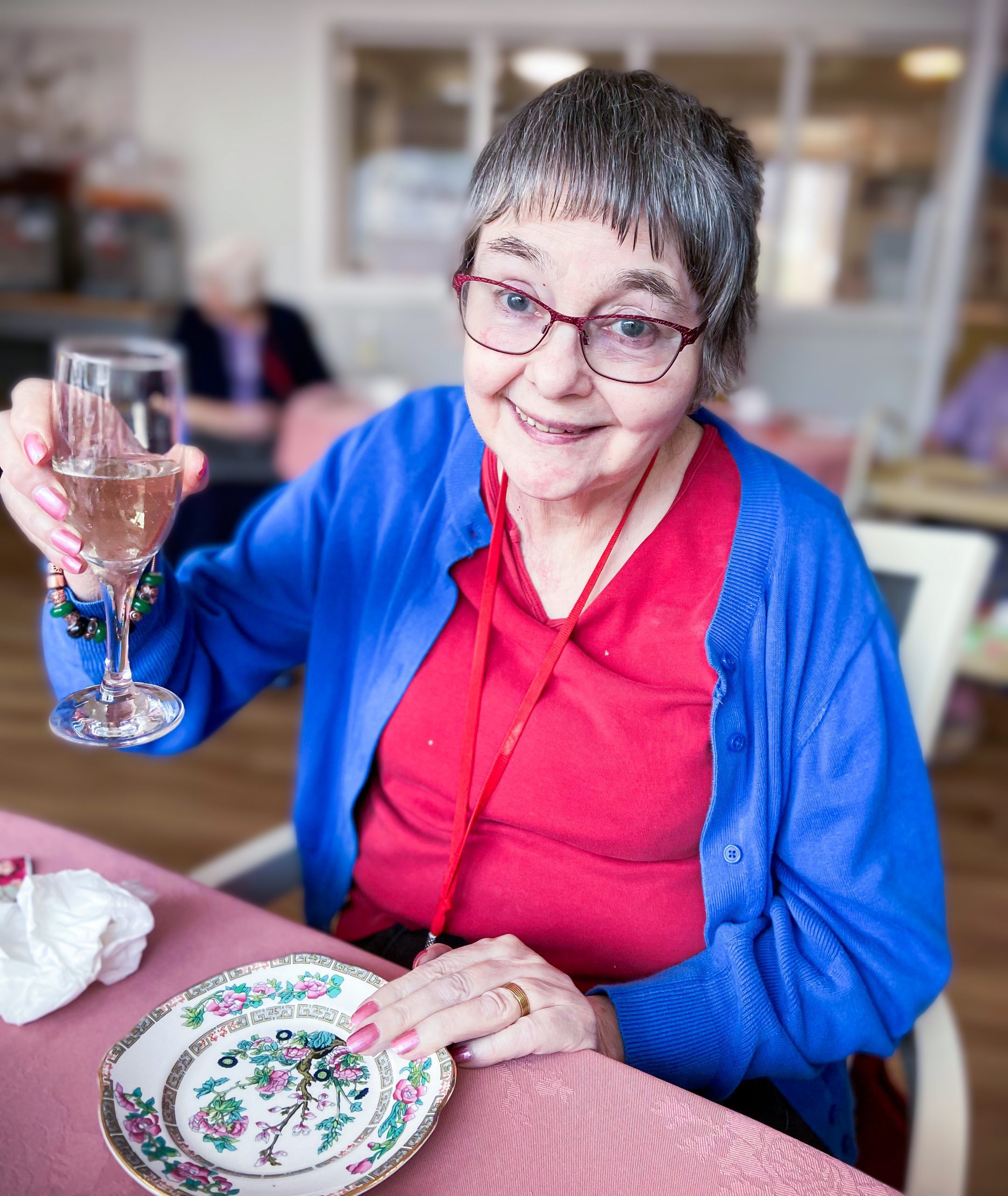 A Little Bramingham Farm care home resident on Mother's Day