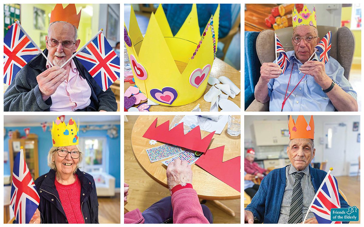 A collage of Bernard Sunley care home's celebrations