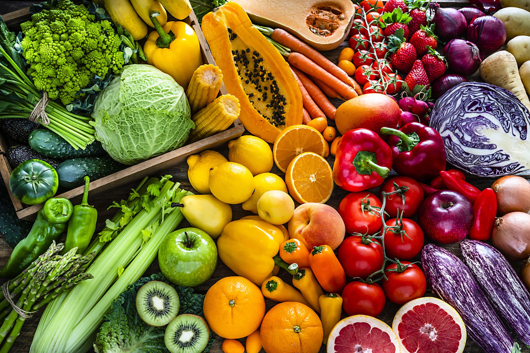 Fruit and vegetables