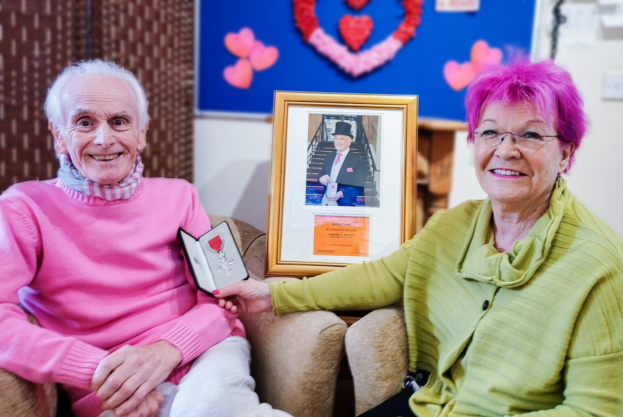 Peter and his wife Norma.