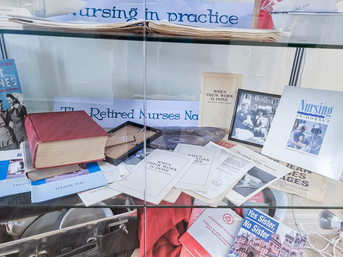 Nursing display at RNNH care home