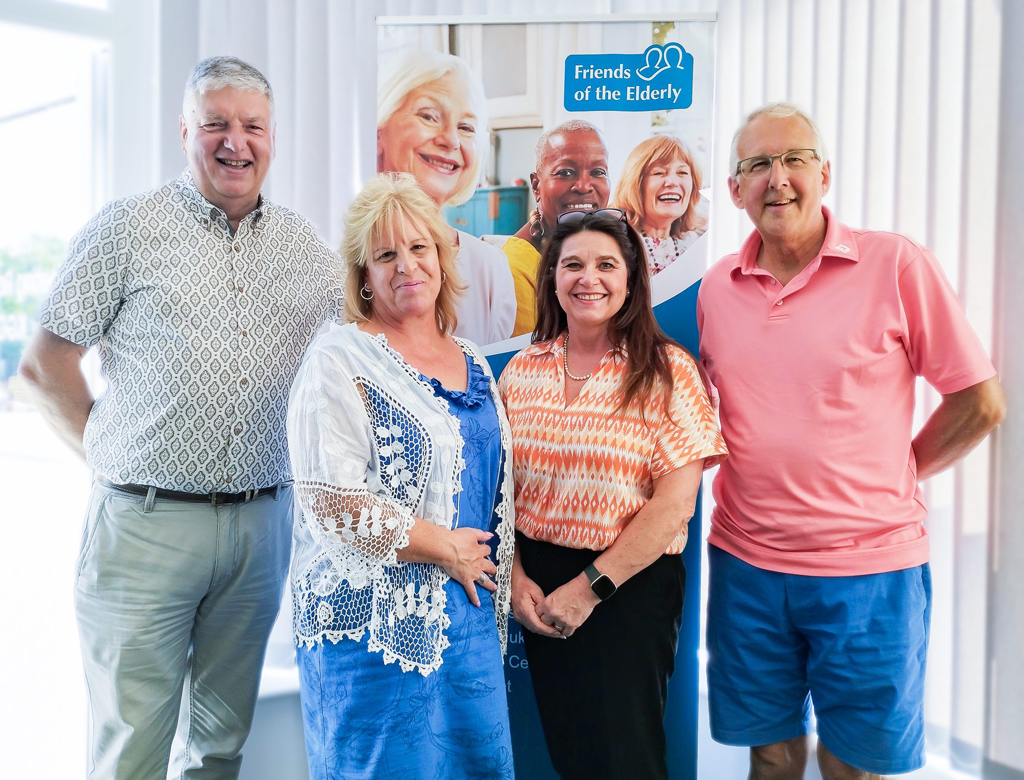 2023 August Highlights - Shirley Bradley at the cheque presentation. 