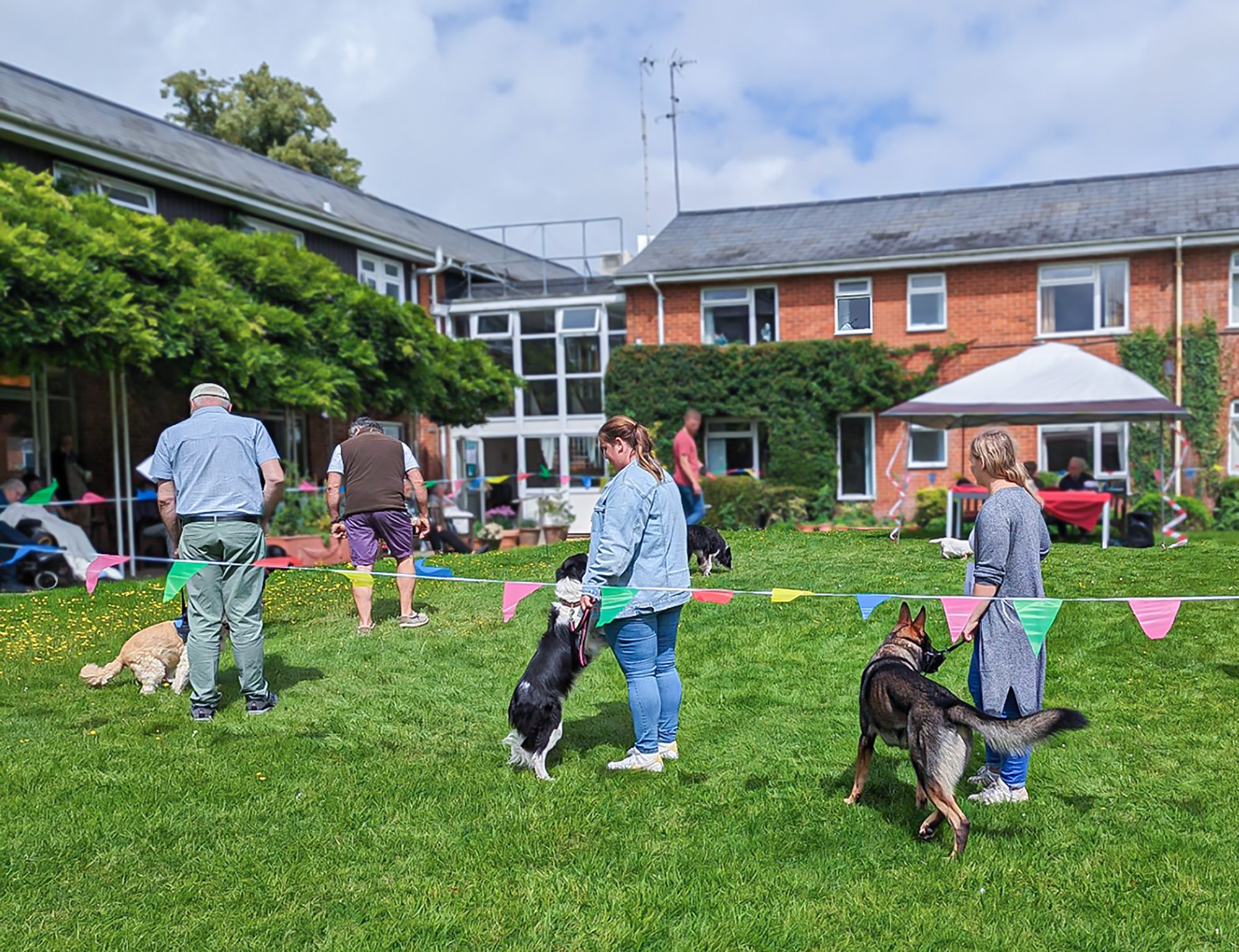 Competitors at the Dog Show