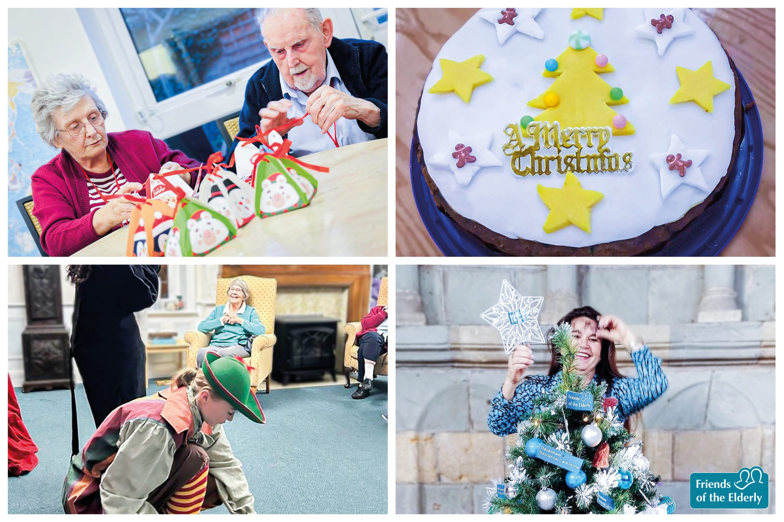 Festive photos from Christmas at our care homes and services