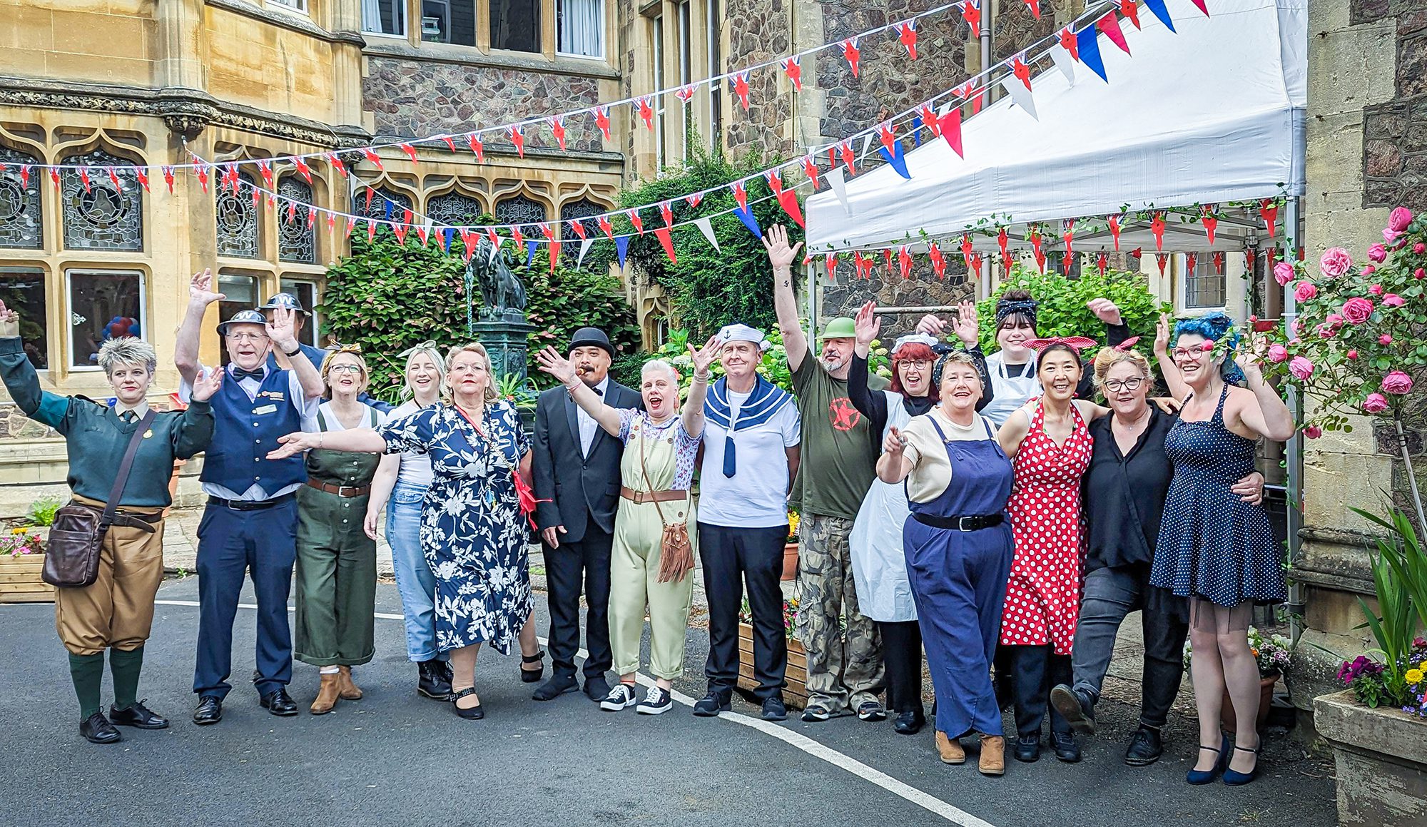 The Malvern Team at the D-Day Anniversary