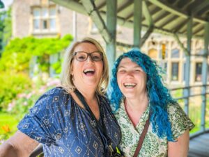 Best friends and Activity Coordinators Tina Ellenton & Laura Smith